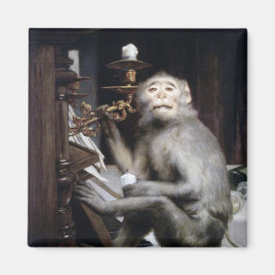 Smiling Monkey Magnet