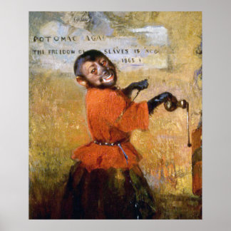 Smiling Monkey Poster