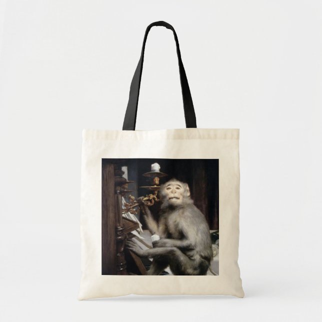 Smiling Monkey Tote Bag (Front)