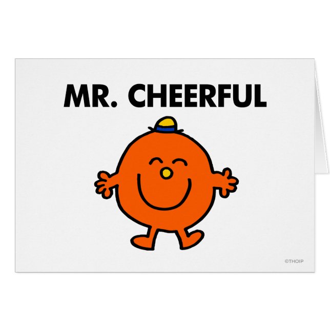 Smiling Mr. Cheerful (Front Horizontal)