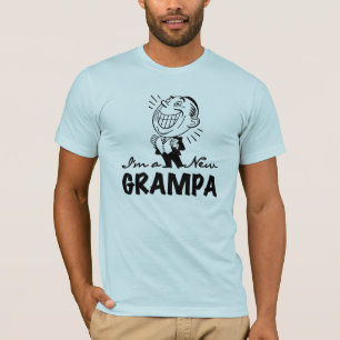 Smiling New Grampa T-shirts and Gifts