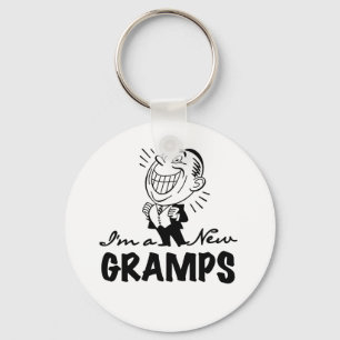 Smiling New Gramps T-shirts and Gifts Key Ring