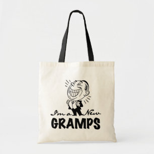 Smiling New Gramps T-shirts and Gifts Tote Bag