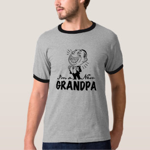 Smiling New Grandpa T-shirts and Gifts
