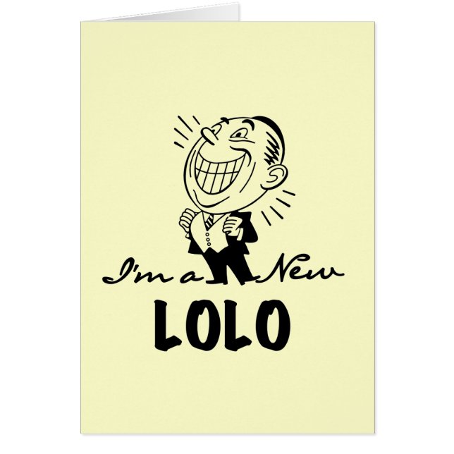 Smiling New Lolo T-shirts and Gifts (Front)
