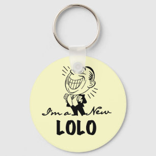 Smiling New Lolo T-shirts and Gifts Key Ring