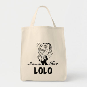 Smiling New Lolo T-shirts and Gifts Tote Bag