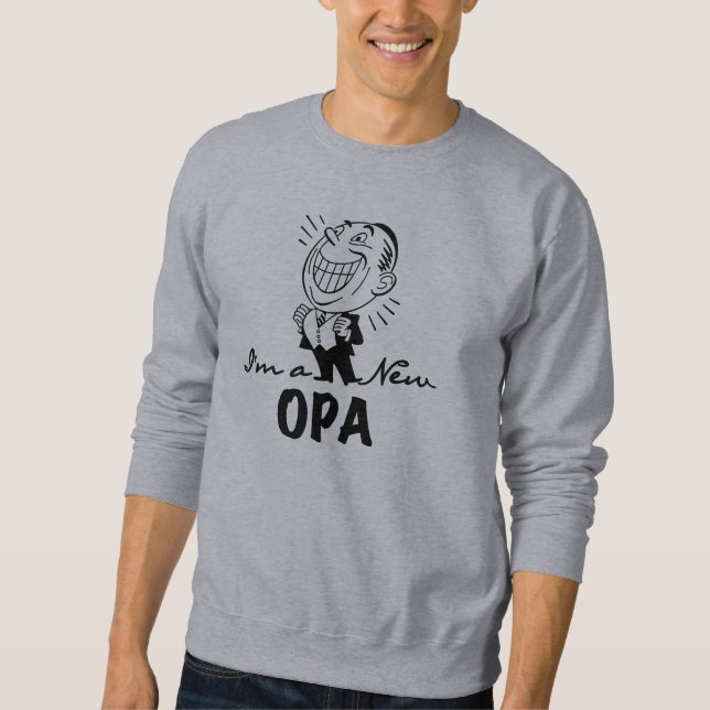 Smiling New Opa T-shirts and Gifts (Front)