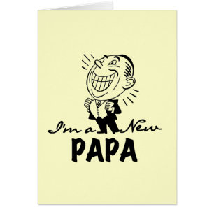 Smiling New Papa T-shirts and Gifts