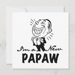 Smiling New Papaw Tshirts and Gifts