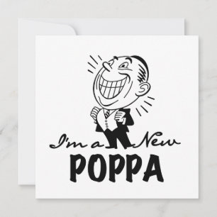 Smiling New Poppa T-shirts and Gifts