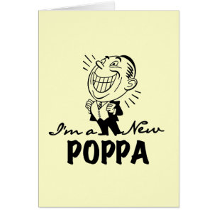 Smiling New Poppa T-shirts and Gifts