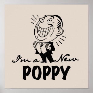 Smiling New Poppy T-shirts and Gifts Poster