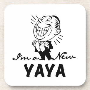 Smiling New Yaya Tshirts and Gifts Coaster