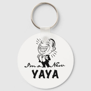 Smiling New Yaya Tshirts and Gifts Key Ring