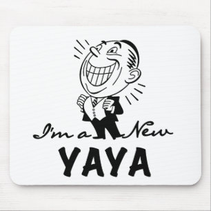 Smiling New Yaya Tshirts and Gifts Mouse Pad