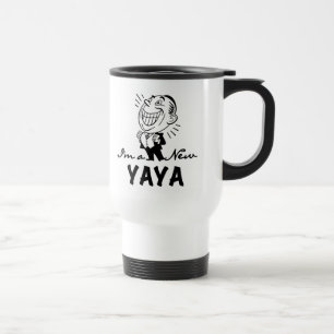 Smiling New Yaya Tshirts and Gifts Travel Mug