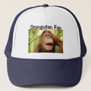 Smiling Orangutan Trucker Hat