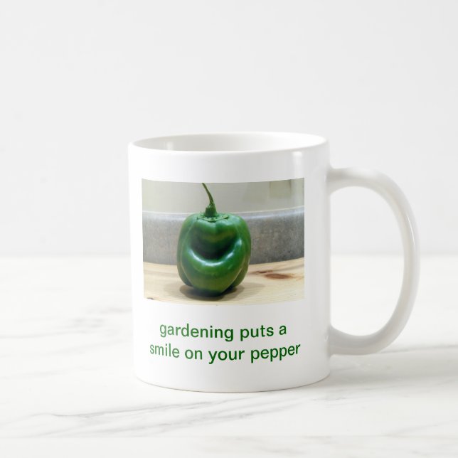 SMILING PEPPER COFFEE MUG (Right)