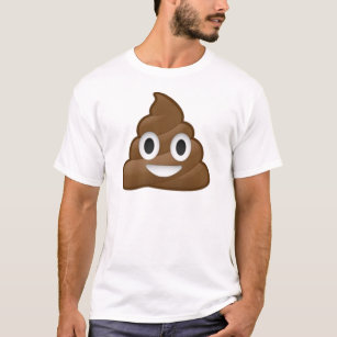 Smiling Poop Emoji T-Shirt