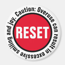 Smiling Press the Reset Button
