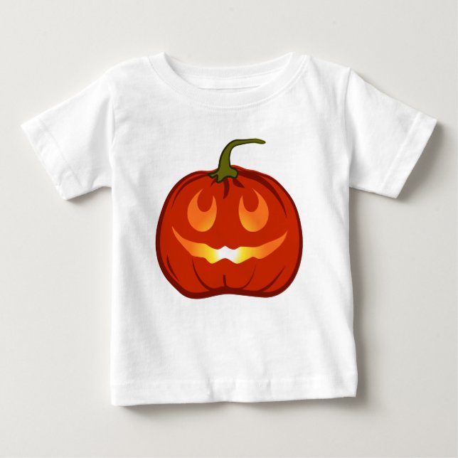 Smiling pumpkin baby T-Shirt (Front)