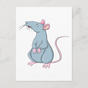 Smiling Rat Postcard