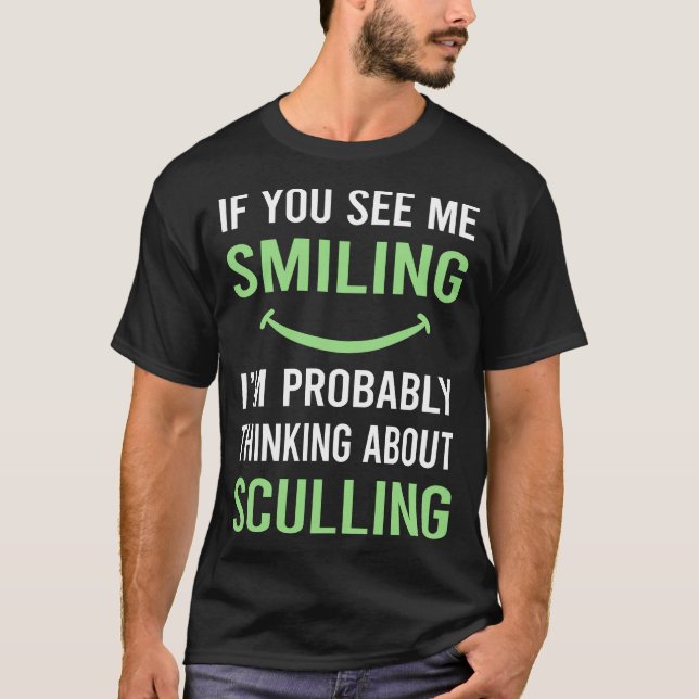 Smiling Sculling T-Shirt (Front)