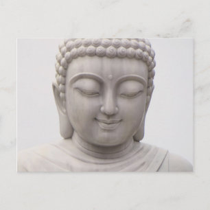 Smiling Serene Buddha Inspirational Love Peace Postcard