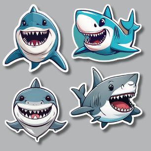 Smiling Shark Set Waterproof