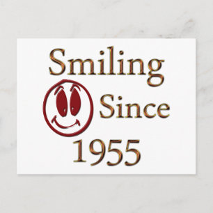 Smiling Since 1955 Postcard