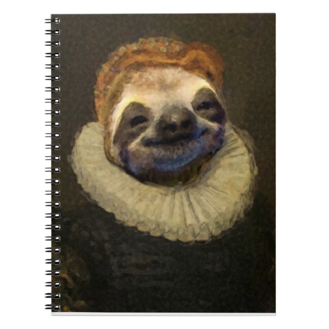 Smiling Sloth Notebook (Front)