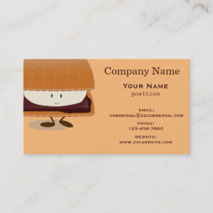Smiling S'more Business Card