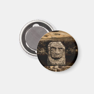 Smiling Stone Totem Cambodia - Magnet