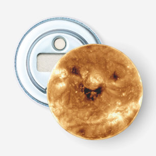 Smiling Sun From NASA Solar Observatory Bottle Opener