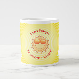 Smiling Sun Giant Coffee Mug