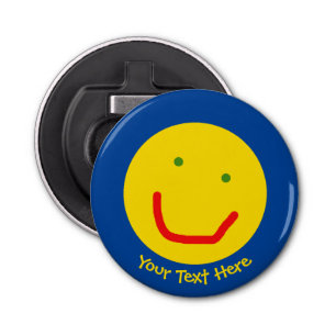 Smiling Sun Happy Face Bottle Opener
