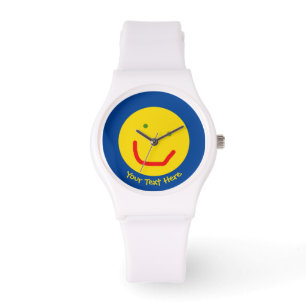 Smiling Sun Happy Face Watch
