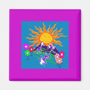 Smiling Sun Magnet