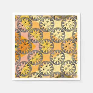 Smiling Sun Napkin