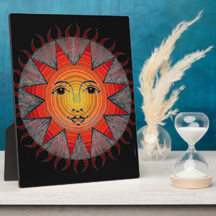 Smiling Sun Plaque
