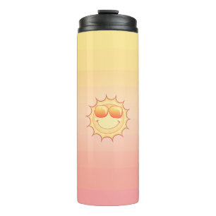 Smiling Sun Thermal Tumbler