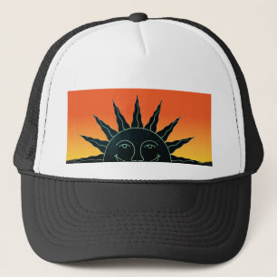 Smiling Sun Trucker Hat
