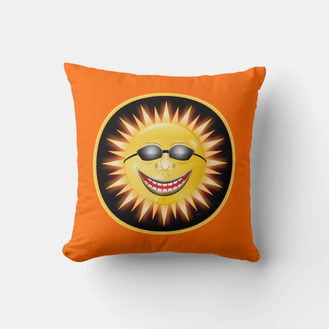 Smiling Sunshine Cushion (Front)