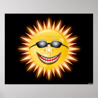 Smiling Sunshine Poster