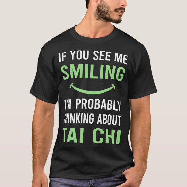 Smiling Tai Chi T-Shirt (Front)