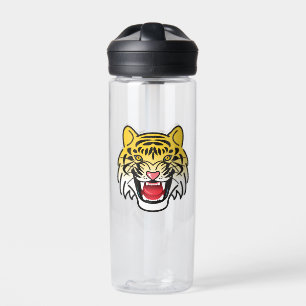 Smiling Tiger Face Artwork-21876 Water Bottle
