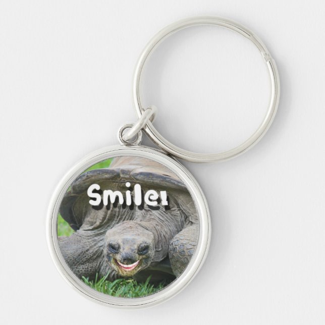 Smiling Turtle Keychain (Front)