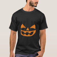 Smiling Vampire Pumpkin Emoticon Funny Halloween 