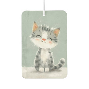 Smiling Whiskers Car Air Freshener